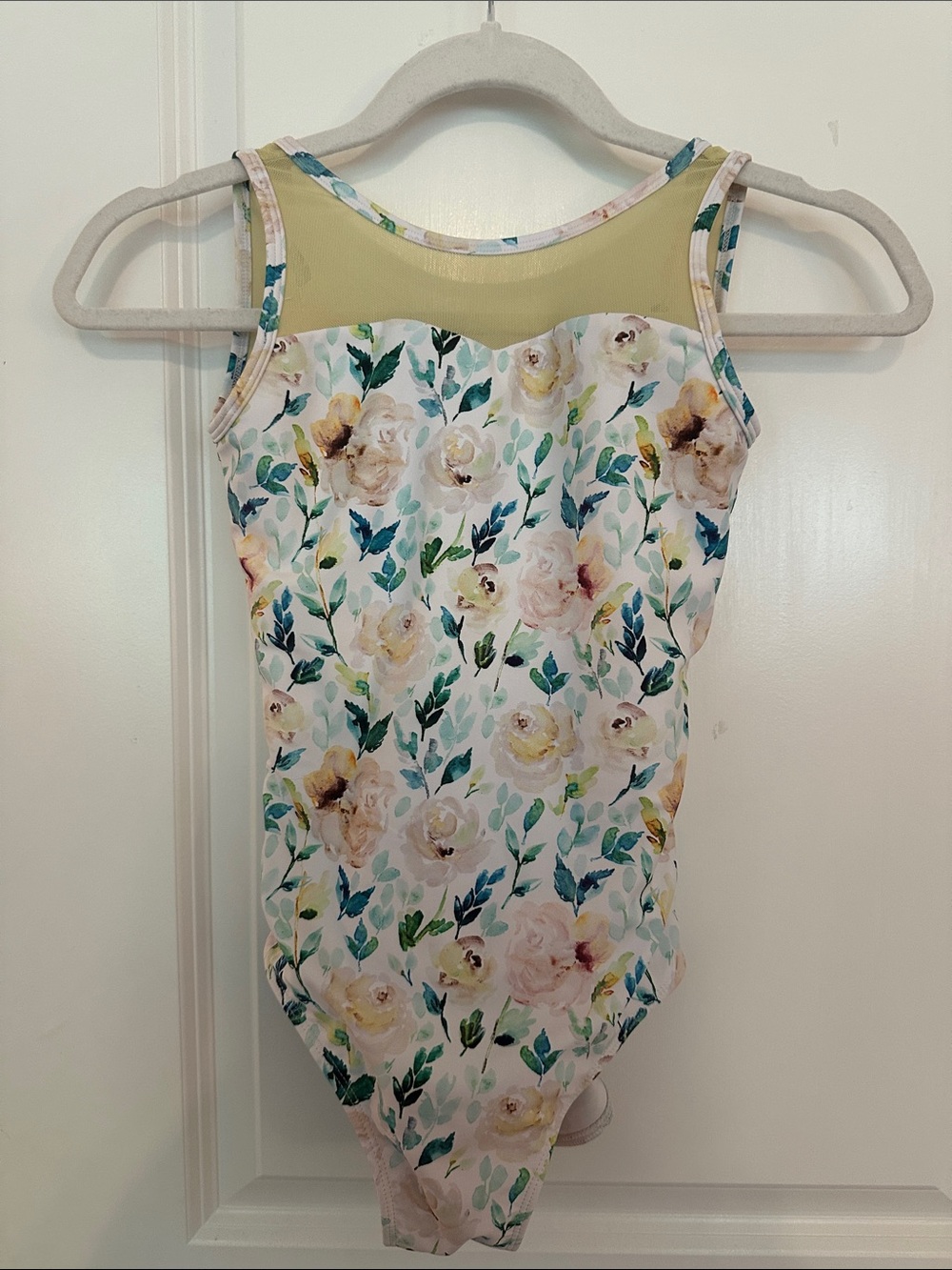 Chic Ballet Printed Ballet Leotard, size xs